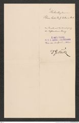k.k. naturhistorisches Hofmuseum, Intendanzakten 1885-1896 (Hauer), Aktenzahl Z.180/1893, Seite 2